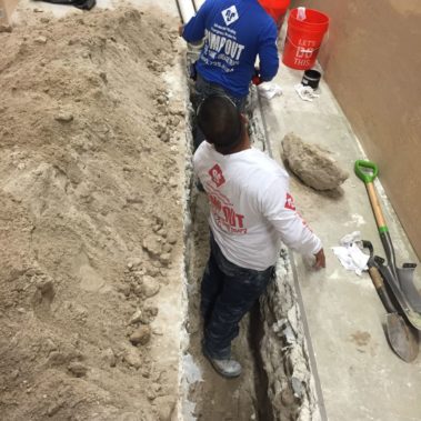 Residential Pipe lines installation